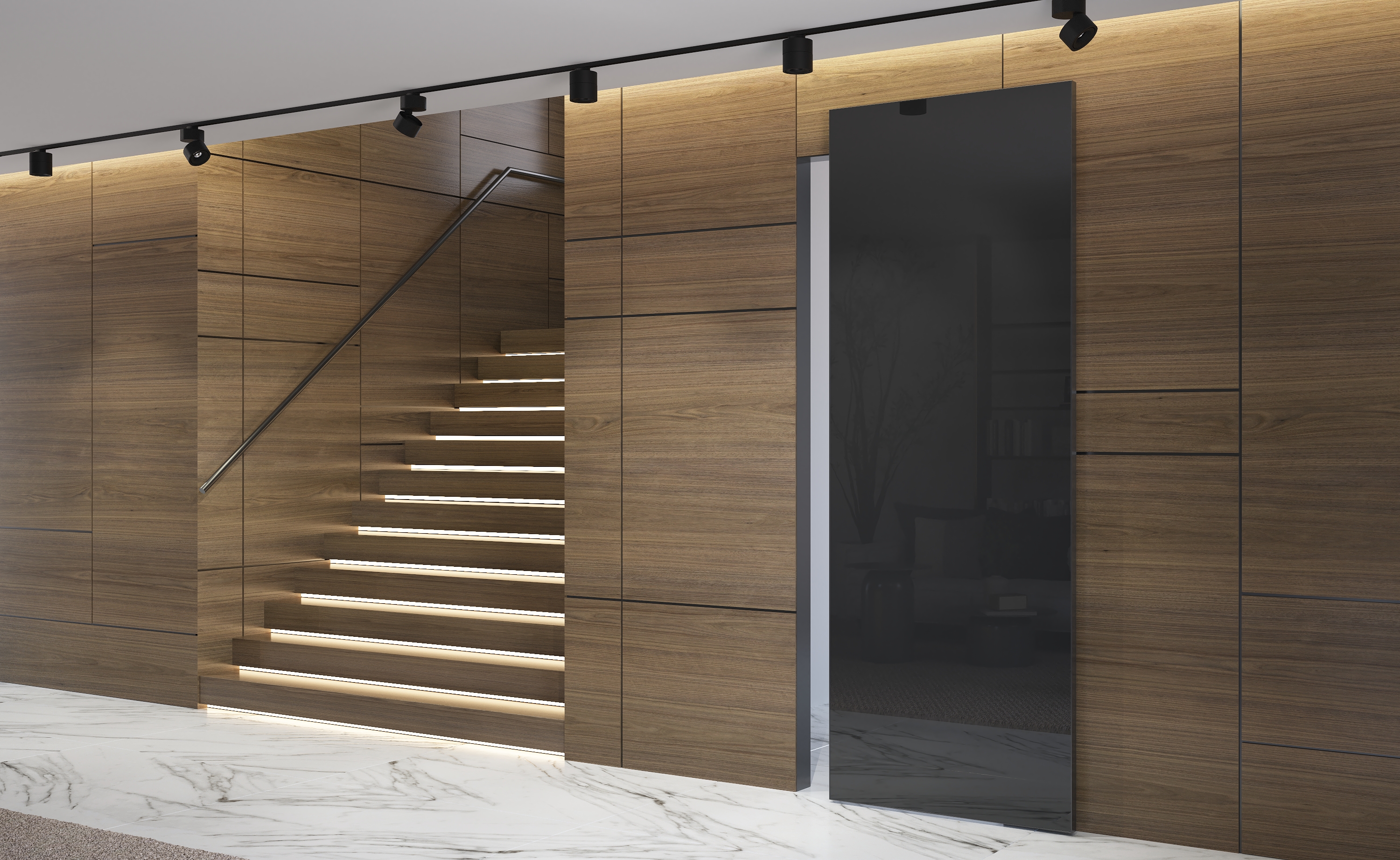 Межкомнатная дверь Древпром с раздвижной системой открывания